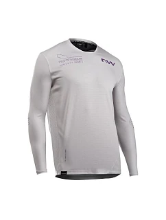 Cyklistické tričko NORTHWAVE Edge 2 Jersey LS, šedé