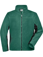 Daiber JN 842 Pánská pracovní mikrofleecová bunda - Strong 02.0842 dark green/black Daiber JN 842 Pánská pracovní mikrofleecová bunda - Strong 02.0842 dark green/black