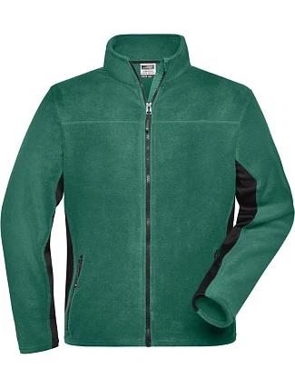 Daiber JN 842 Pánská pracovní mikrofleecová bunda - Strong 02.0842 dark green/black Daiber JN 842 Pánská pracovní mikrofleecová bunda - Strong 02.0842 dark green/black