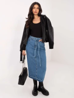 Sukně D80030BI50248L211 modrá