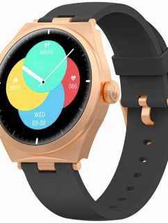 Chytré hodinky Gravity Rose Gold Black GT25-3