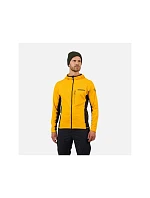 Pánská mikina ROSSIGNOL BLACKSIDE MIX FZH FLEECE, žlutá