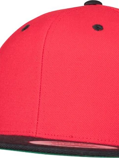 Flexfit 6089M 6 panelová Snapback kšiltovka 55.6089 red/black