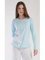 Dámské pyžamo dlouhé Jelen