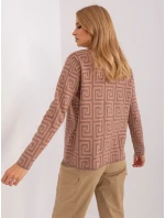 Jumper AT SW 2341.00P světle hnědý