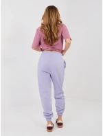 Tepláky CLM DR 1107.98 světle fialové