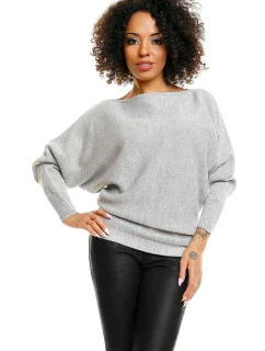 Svetr s netopýřími rukávy model 84282 PeeKaBoo