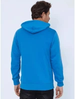 Pánská mikina s kapucí modrá FashionStreet BX5024