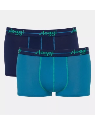 Pánské boxerky Start Hipster C2P box - UNKNOWN - kombinace modré V020 - SLOGGI