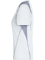 Daiber JN 396 Dámské běžecké tričko 02.0396 white/silver Daiber JN 396 Dámské běžecké tričko 02.0396 white/silver