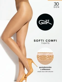 Gatta Softi-Comfi 30 DEN barva:zlatá