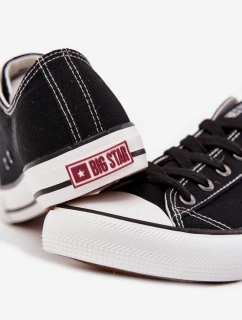 Pánské nízké tenisky Big Star – černé