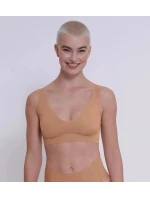 Dámská podprsenka ZERO Feel 2.0 Bralette - BROWN - hnědá 00CM - SLOGGI