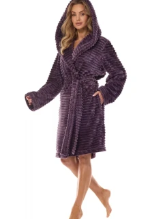 Dámský župan 2416 Robin violet - L&L