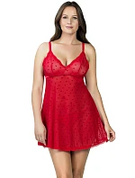 Svůdný set Parfait P5818 32 DD Červená