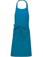 Kariban K 890 Zástěra s laclem "Sommelier" 20.K890 tropical blue Kariban K 890 Zástěra s laclem "Sommelier" 20.K890 tropical blue