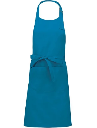 Kariban K 890 Zástěra s laclem "Sommelier" 20.K890 tropical blue Kariban K 890 Zástěra s laclem "Sommelier" 20.K890 tropical blue
