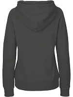 Neutral O 83101 Dámská mikina s kapucí z bio bavlny 77.8311 charcoal