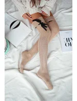 AŽUROVÉ PLETENÉ PONOŽKY SE STUHOU 0835.001 AŽUROVÉ PLETENÉ PONOŽKY SE STUHOU 0835.001