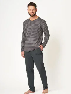 Pánské pyžamo Key MNS 303 B24 délka/r M-2XL