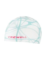 Crowell Recycling Perleťově žlutá silikonová plavecká čepice barva 7