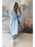 Modrá bunda s potiskem Modrá bunda s potiskem