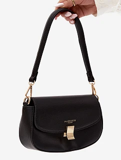 Malá taška z imitace kůže černá Acacia