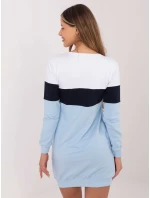 Dámské šaty RV SK 5869.04 bílé a modré