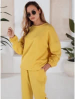Dámská tepláková souprava ARIELLA PREMIUM žlutá FashionStreet AY0734