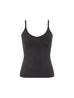 Dámské tílko ZERO Feel 2.0 Spaghetti Top - BLACK - černé 0004 - SLOGGI