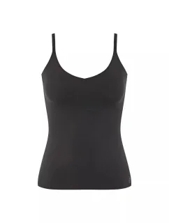 Dámské tílko ZERO Feel 2.0 Spaghetti Top - BLACK - černé 0004 - SLOGGI