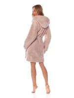Dámský župan L&L 2204 Brandi S-XL Dámský župan L&L 2204 Brandi S-XL