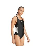 Dámské plavky adidas 3 Stripes, černé, JN8118