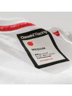 Ozoshi Naoto Pánské tričko M bílá O20TSRACE004