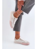 Nízké dámské tenisky Big Star NN274868 růžové