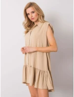 Šaty 341 SK 5183.08 béžová Šaty 341 SK 5183.08 béžová
