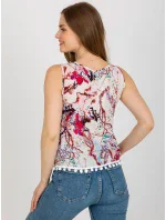 Halenka AT BZ 2202B.70 bílé a růžové Halenka AT BZ 2202B.70 bílé a růžové