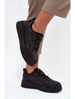 Dámské tenisky na platformě Big Star HI-POLY SYSTEM – černé Dámské tenisky na platformě Big Star HI-POLY SYSTEM – černé