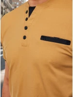 Pánská polokošile ala khaki FashionStreet RX5632