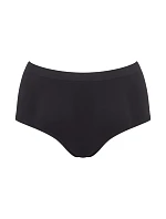 Dámské kalhotky GO Sense Highwaist 2P - BLACK - černé 0004 - SLOGGI