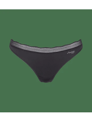 sloggi GO Blush String 2P - Black - SLOGGI Black - SLOGGI sloggi GO Blush String 2P - Black - SLOGGI Black - SLOGGI