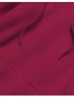 Dámská klokaní mikina ve vínové bordó barvě (YS10003-21) Dámská klokaní mikina ve vínové bordó barvě (YS10003-21)