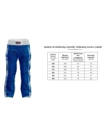 Kickboxerské kalhoty MASTERS SKBP-M (schváleno WAKO)