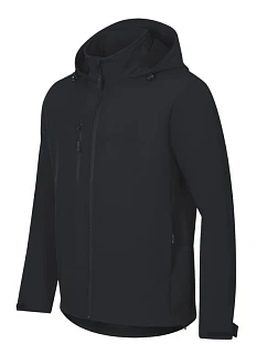 Pánská softshellová bunda Trail (ebony gray)