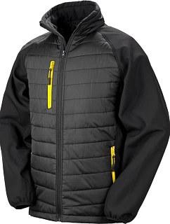 Result R 237X Hybridní bunda "Compass" 30.237X black/yellow