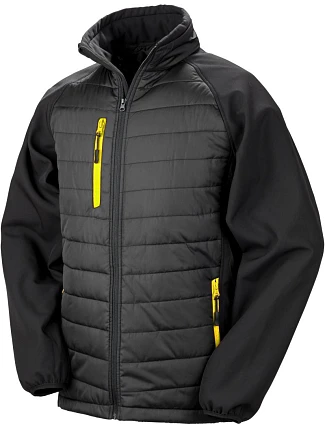 Result R 237X Hybridní bunda "Compass" 30.237X black/yellow Result R 237X Hybridní bunda "Compass" 30.237X black/yellow