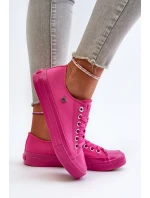 Klasické dámské tenisky Big Star NN274290 Fuksie