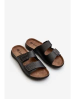 Pohodlné pánské sandály s suchými na suché Inblu GV00002I černé Pohodlné pánské sandály s suchými na suché Inblu GV00002I černé