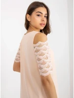 LK SK 506654 šaty.52 broskví LK SK 506654 šaty.52 broskví