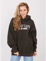 WT BL mikina A1066.53 tmavě hnědá WT BL mikina A1066.53 tmavě hnědá